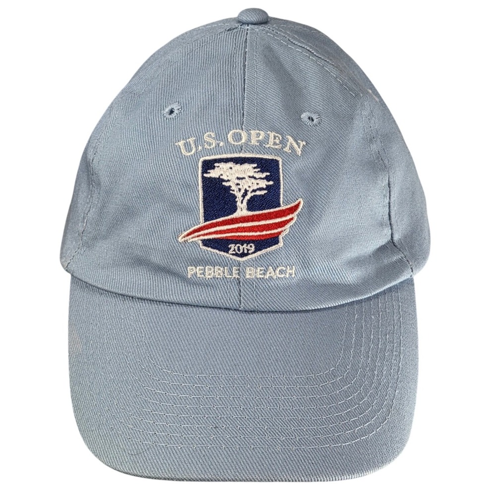 US Open 2019 Pebble Beach USGA Member‎ Golf Hat Cap Blue Buckle Back